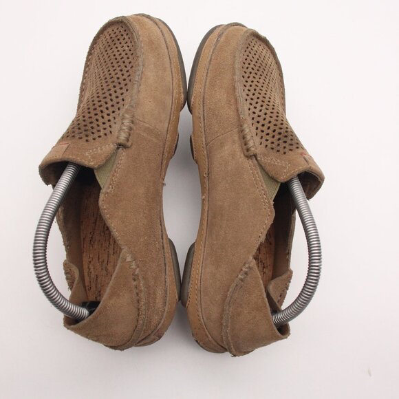 Olukai Moloa Kohana Loafers Men's 8 M Brown Leather Slip On Comfort Shoes - Picture 6 of 9